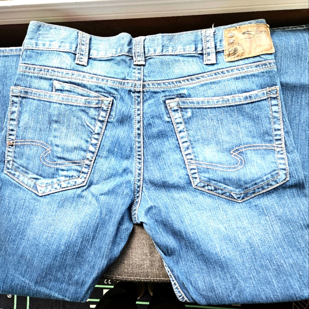 Men's Silver jeans